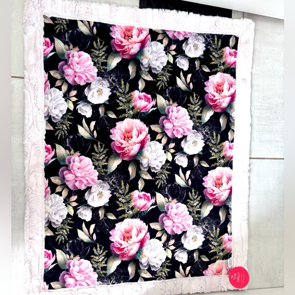 Sew sweet minky infant blanket